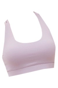 SKTF056 manufacturing women's running Bra personal design back twist flower running fitness yoga dancing vest Bra sports vest Bra center front view